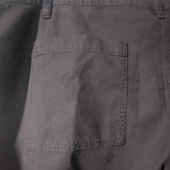 Eileen Fisher | Cotton Hemp Stretch Wide-Leg Pant In Black - Picture 9 of 11